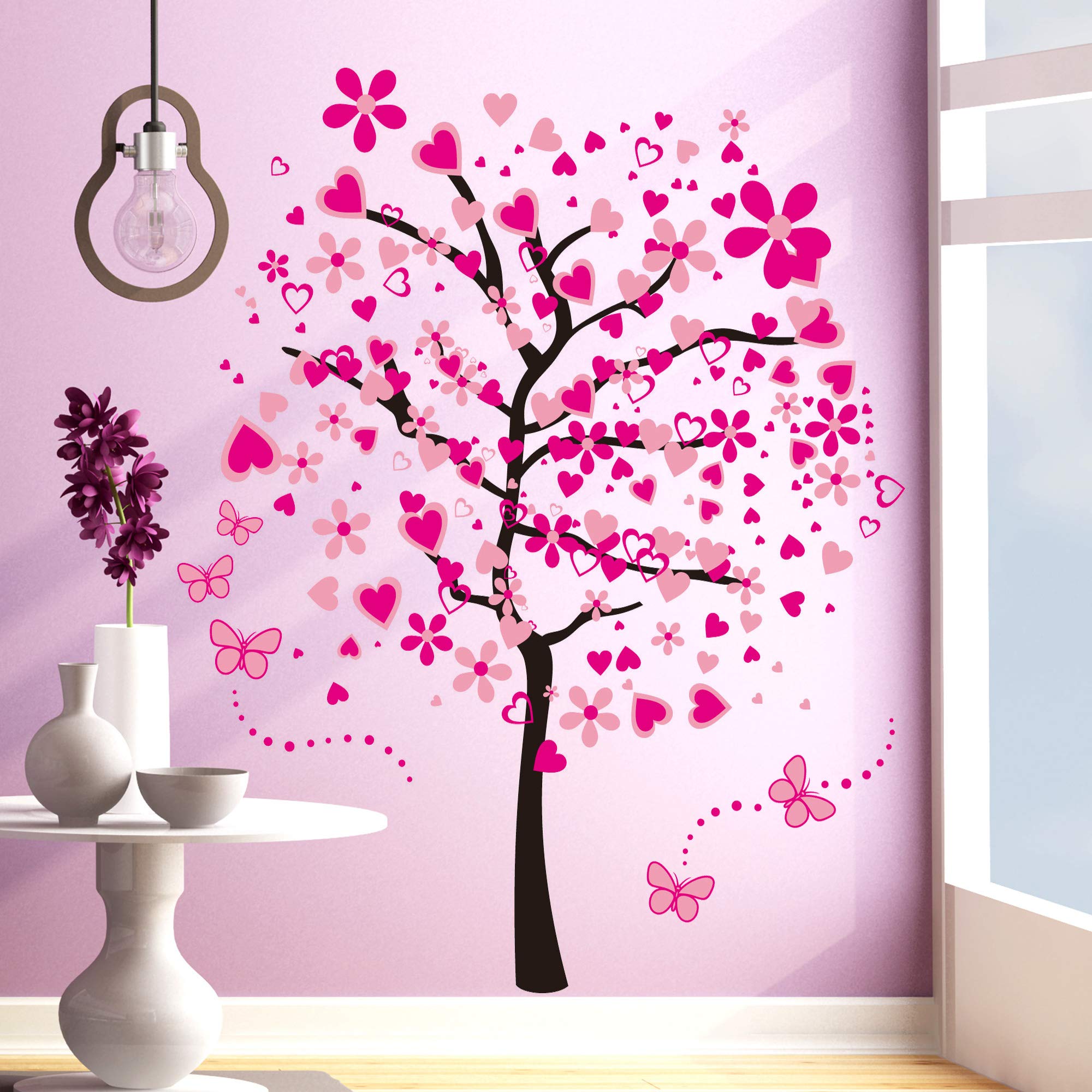 LiveGallery Cartoon Animals Wall Decals Removable Tree Wall Stickers DIY Owls Wall Art Cute Monkey Elephant Giraffe Wall Decal f