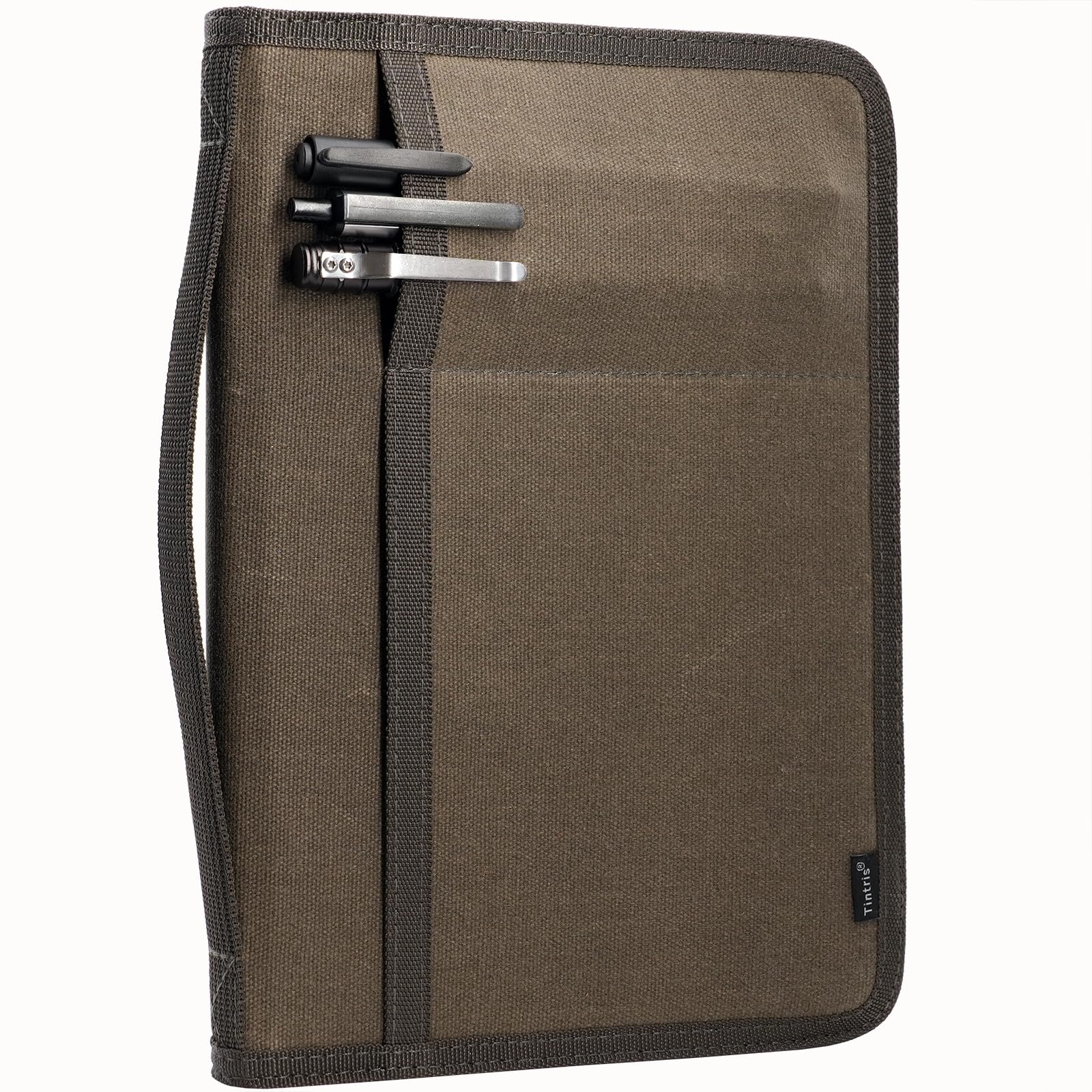Tintris Zipper Journal Notebook Cover for 5.5 x 8.25 A5 Moleskine LEUCHTTURM Notebooks Journals Planners Sketchbooks Legal pads 