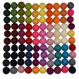 100% Wool Felt Balls - 100 Pieces | Hand-Felted Pom Poms | Pure Wool Beads | Felt Ball DIY (20mm, Mixed Color)
