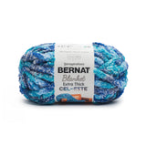 Bernat Blanket Extra Thick Cel-Este - 1 Pack of 65 Yards/21.2 oz Nebula Blue 100% Polyester Yarn