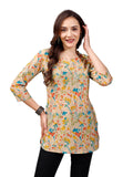 SMOWKLY Ethnic Kurta || Printed Cotton Kurta || Womens Casual wear || Colorful Traditional top || Comfortable Womens Fashion || 