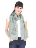 Fabseasons WomenS Premium Printed Cotton Scarf, Scarves, Stole And Shawl For Summer/Winter Size 65 X 195 Cms (Green)