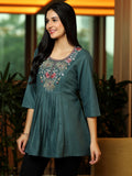 Libas Women'S A-Line Kurtis (58244B_Grey Grey 2Xl