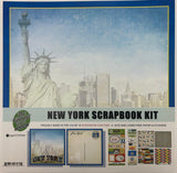 Scrapbook Customs Themed Paper and Stickers Scrapbook Kit, New York Vintage