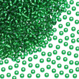 Round Glass Beads Penta Angel 2200Pcs 2mm Mini Craft Loose Spacer Pony Beads for Earring Bracelets Necklace Waist Beads Jewelry 