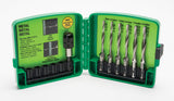 Greenlee LDTAPKIT Drill/Tap/Countersink Set, Hss, 7 Pcs., 832 to 1/420