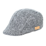 Fabseasons Poly Wool Ivy Flat Golf Cap Classic Newsboy Gatsby Hat For Men