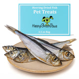 green paws Gluten Free Herring Dried Fish Pet Treats Pure Wild-Caught & Single Ingredient Snack Healthy Dog Treats, Made in Alas