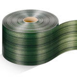 Syhood Outdoor Ribbon Poly Satin Ribbon Floral Craft Decoration Aspidistra Leaf Riband Easter Holiday Outdoor Decorating(4 Inch 
