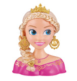 Sparkle Girlz Princess Hair Styling Head with 14 Accessories by ZURU,Multi,10097