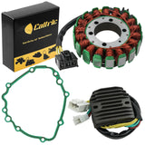 Caltric Stator & Gasket Rectifier Regulator Compatible With Honda Cbr600Rr 2003 2004 2005 2006