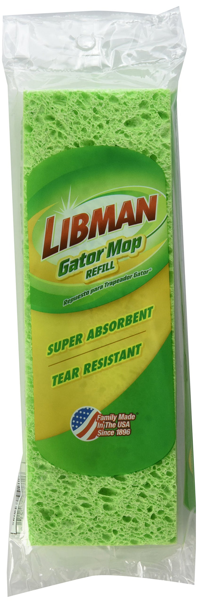 Libman 3021 Gator Mop Refill, 9''