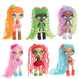 Just Play Made 2 Order Cup O Style Collectible 4-inch Small Doll and Accessories, 10-Pieces, Styles May Vary, Kids Toys for Ages