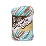 Lily Sugar N Cream The Original Ombre Yarn, 2oz, Gauge 4 Medium, 100% Cotton, Ahoy Machine Wash & Dry