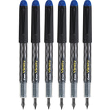 PILOT Varsity Disposable Fountain Pens, Blue Ink, Medium Point, Pack of 6