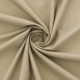 KKJIAF 1 Yard Khaki Cotton Fabric 61 Inch Wide, Soft & Breathable Cotton Broadcloth Fabric for Sewing Clothes, Apparel, Costume,