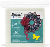 Bosal in RForm inR SingleSided Fusible Foam Stabilizer6X6 12/Pkg, 1
