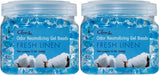 Clear Air Odor Eliminator Gel Beads 12 oz, Pack of 2 Air Freshener Made with Essential Oils Eliminates Odors in Bathrooms,