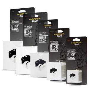 Hornit Clug Bike Clip Storage Rack & Mount System - Worlds Smallest Bike Rack For Indoor/Outdoor Bike Storage - Won'T Damage Rim