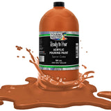 Pouring Masters Spice Cake Acrylic Ready to Pour Pouring Paint Premium 64Ounce PreMixed WaterBased For Canvas, Wood, Pape
