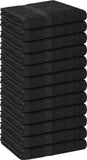 Utopia Towels, Salon Towel, Pack of 12, Not Bleach Proof, 16 by 27 Inches, Highly Absorbent Cotton Towels for Hand, Gym, Beauty,