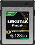 LEKUTAS 128GB CFexpress Type B Memory Card, R1600MB/s W1000MB/s CFX xqd Cards Type B for Cameras 8K RAW, Compatible with Nikon Z