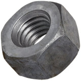 Small Parts Steel Hex Nut, Hot-Dipped Galvanized Finish, Grade 2, ASME B18.2.2, 7/16-14 Thread Size, 11/16 Width Across Flats, 3