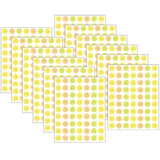 Lemon Zest Mini Stickers, 378 Per Pack, 12 Packs