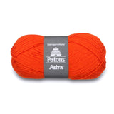 Patons Hot Orange Astra YarnSolids, 1.75 oz