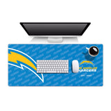YouTheFan NFL Los Angeles Chargers Logo Series Desk Pad