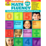 Evan-Moor EMC3036 Building Math Fluency Book, Grade 4-6+