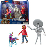 Mattel Disney Pixar Coco Storyteller Action Figure Remember Me Pack, Authentic Posable Movie Toys at 4-Inch Scale, Miguel, Ernes