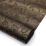David accessories Bump Texture Faux Leather Sheet 1 Pc 11 x 55 (30x140cm) Plain Geometric Pattern Printed Faux Leather Fabric Sh