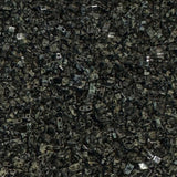 Miyuki Half Tila Beads - 2 Hole Rectangle Beads, 5x2.3x1.9 mm, 5 Grams Glass Beads Picasso Black (HTL4511)