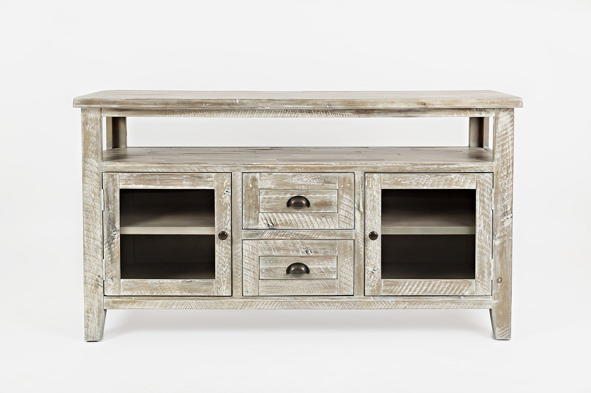 Artisan'S Craft 54'' Farmhouse Distressed Acacia Console Tv Stand