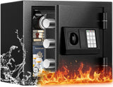 [???????? ????-?????? ??????????] Fireproof Safe for Home, Money Safe for Cash, ?????????? Heavy Duty Fire Proof safes for Home 