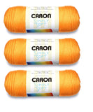 Caron Simply Soft Brites Yarn (3Pack) Mango H9700B9605