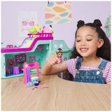 Gabby'S Dollhouse Gabby Et La Maison Magique Gabby Cruise Ship - 2 Gabby Cat Figurines 16 Accessories - Luminous Effects - Carto