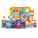 Elmer's Color Rush Slime Kit, Includes Liquid Glue, Activator, Makes Color Changing, Glow in The Dark, Butter Slime and More, 10