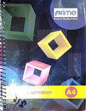 Prime Spiral Notebook A4 Size,300 Pages Ruled Register For Student With Fine Quality