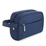 Shibui Travel Toiletries Bag For Women Men, Airlab Wash Bag For Accessories, Shampoo, Cosmetic, Healthcare Bag With Handle (Navy