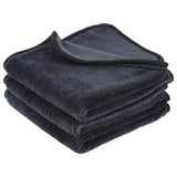 DORMIYA Shiny Wipes Shower Cleaning Cloth 3 Pack 16 x 16 inch Ultra Absorbent Car Drying Towel, Shiny Wipes Drying Towel Micro