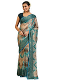 Libas Women'S Poly Chiffon Saree (16149_Rama)