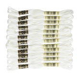DMC 6-Strand Embroidery Cotton Floss, Winter White (Model: 117-3865)