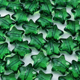 50pcs Acrylic Crystal Star Beads 20mm Star Shape Faceted Beads for Jewelry Making Bracelet Necklace Key Chains DIY Crafts(Dark G