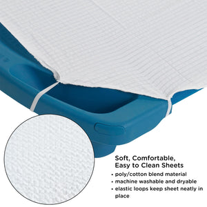 Angeles Rest Organic Standard Sheet, White