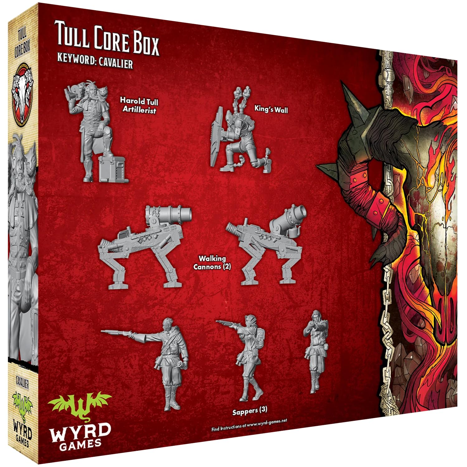 Malifaux Third Edition Tull Core Box