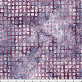 Wilmington Batiks - Violet Crush - Squares & Triangles - Dark Purple