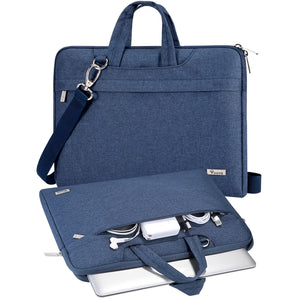 V Voova Laptop Bag 15.6 inch with Shoulder Strap & Handle, Waterproof Laptop Case Sleeve Compatible with 15-16  MacBook Air/Pro