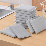 TADRUP Sponge Scrubber, Scrub Sponge for Utensil Cleaning, Scratch Proof Scrubber for Kitchen Utensils, Steel Wire NonScratch R